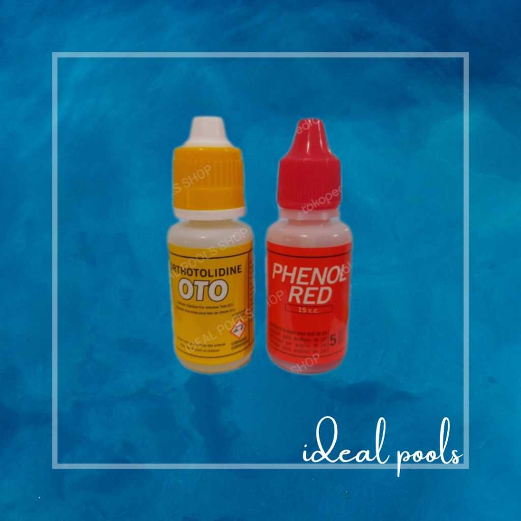 Testkit Kolam Renang - Refill Aquan / PH OTTO & CLORIN / Cek KadarAir Kolam Renang