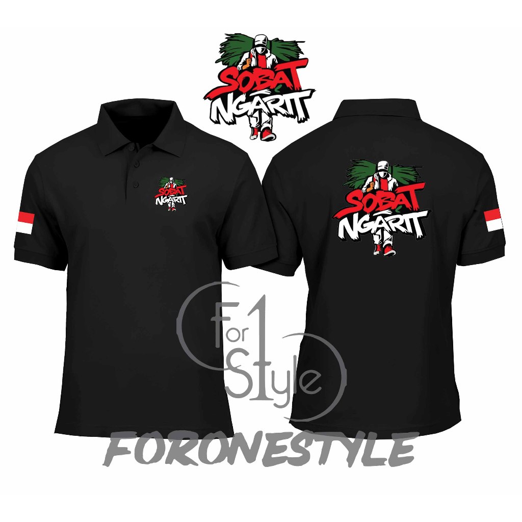 POLOSHIRT SOBAT NGARIT - POLO BERKERAH SOBAT NGARIT - POLO SOBAT NGARIT