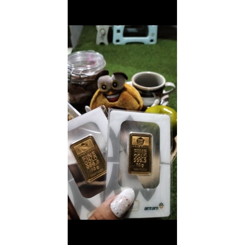 Logam mulia Antam 10 gram certieye