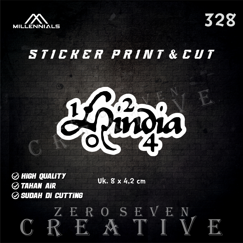 

STIKER BAND HINDIA / RACING / STIKER VIRAL / LAPTOP / TUMBLER / AESTHETIC / VYNIL / ANTI AIR / PRINT & CUT