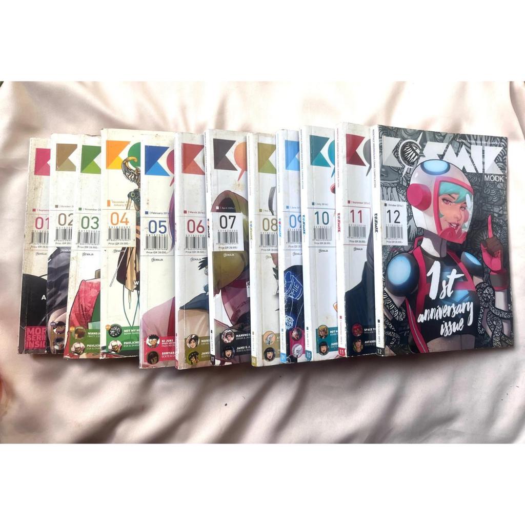Komik Kosmik Mook Re On vol 1-12 - Preloved Original