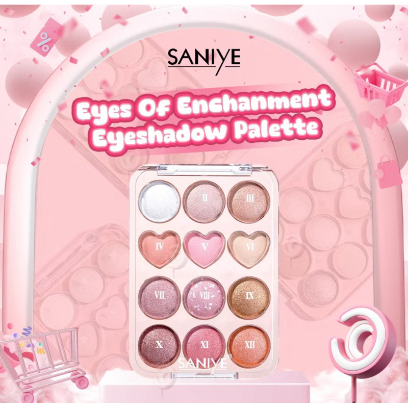 🩷 RAFA COSMETICS 🩷 SANIYE EYES OF ENCHANTENT EYESHADOW PALLETE