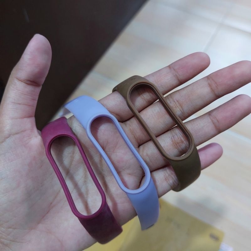silikon strap mi band 6 second