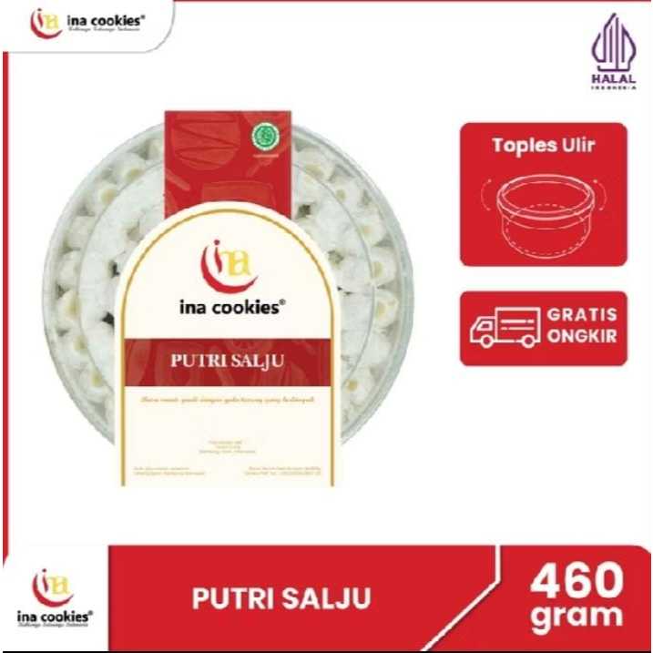 

Ina Cookies Kue Kering Premium Putri Salju 460GR