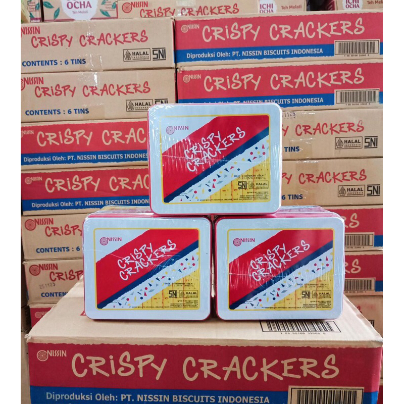 

Nissin Crispy Crackers Kemasan Kaleng 700gr