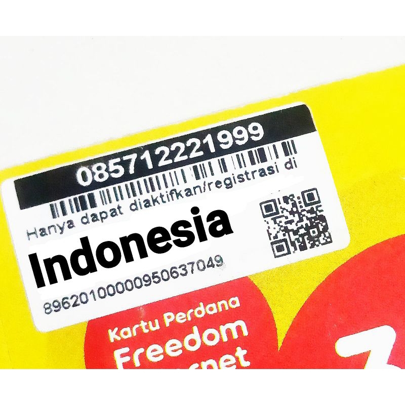 Nomor Cantik Indosat Ooredoo - Mudah Regist tanpa Inject Kuota