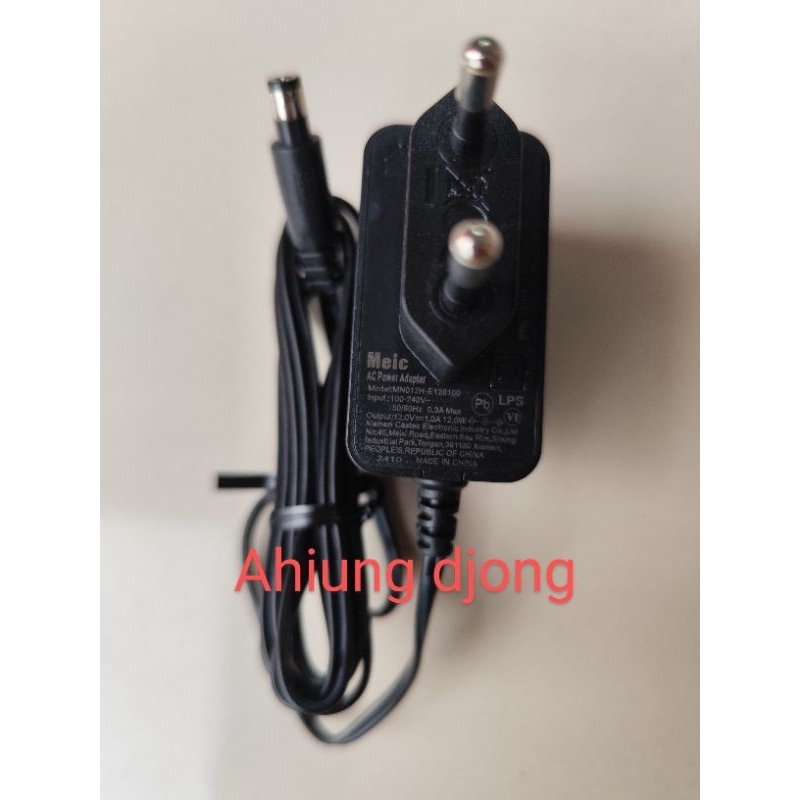 ADAPTOR 12 V 1 AMPERE MEIC NEW