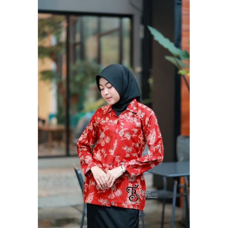 Baju Batik Dharma Wanita Lapis Furing / Batik DWP dharma wanita persatuan lapis furing grosir