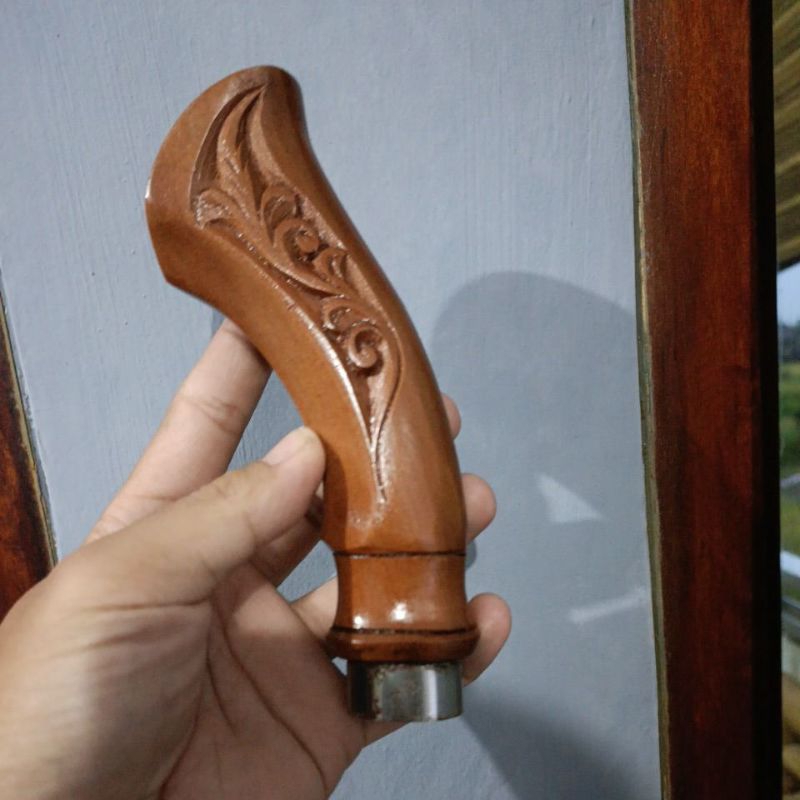 GAGANG GOLOK MALA KUNING ukir