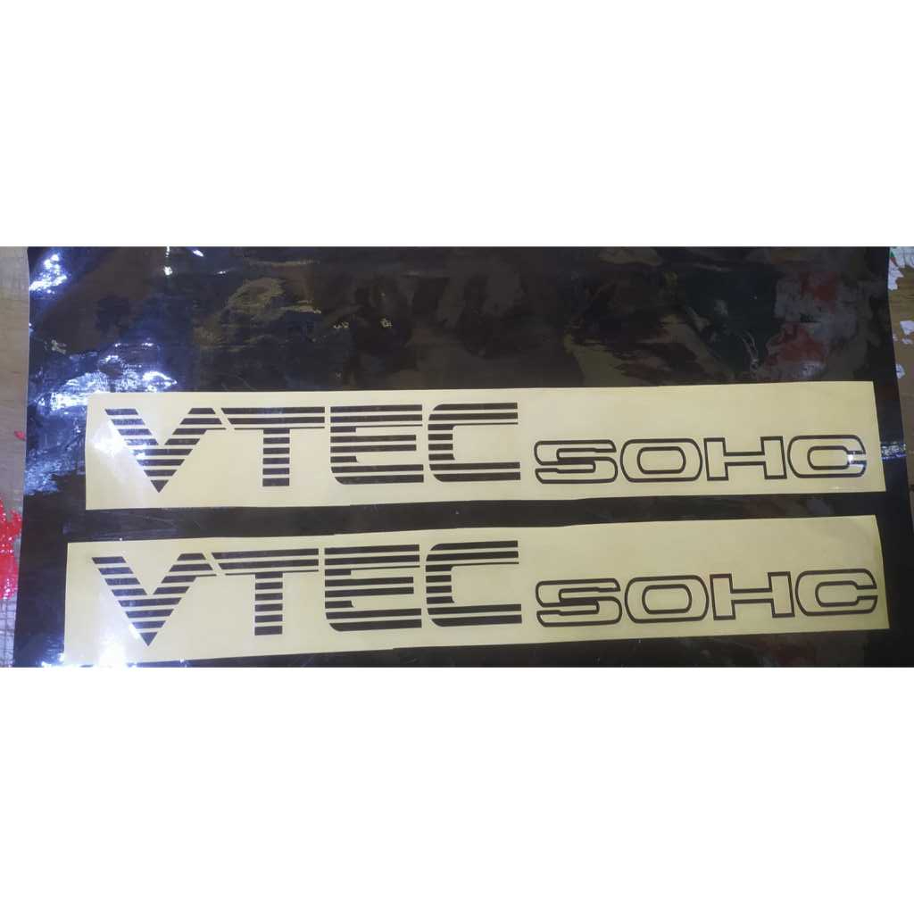 sticker Stiker cutting  VTEC SOHC