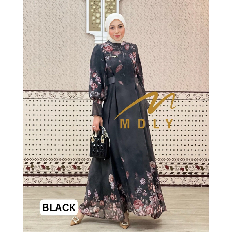 NOOVHA  DRESS MDLY | DRESS MDLY TERBARU | DRESS EDISI LEBARAN 2025 | DRESS CANTIK WANITA | DRESS PRE