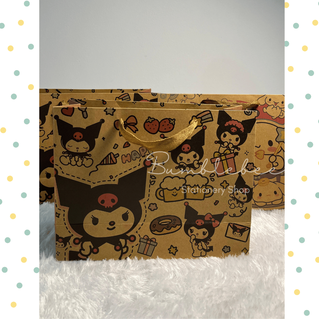 

Paper Bag Sanrio Premium Bahan Tebal / Tas Kado / Hand Bag / Goodie Bag Medium