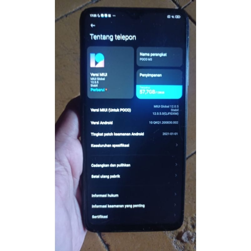 Poco m3 ram 6 128 second