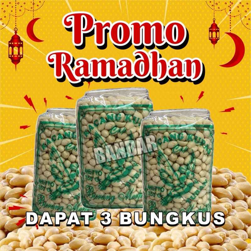 

Paket 3 bungkus Kacang Tanah Kupas Tuban Asli