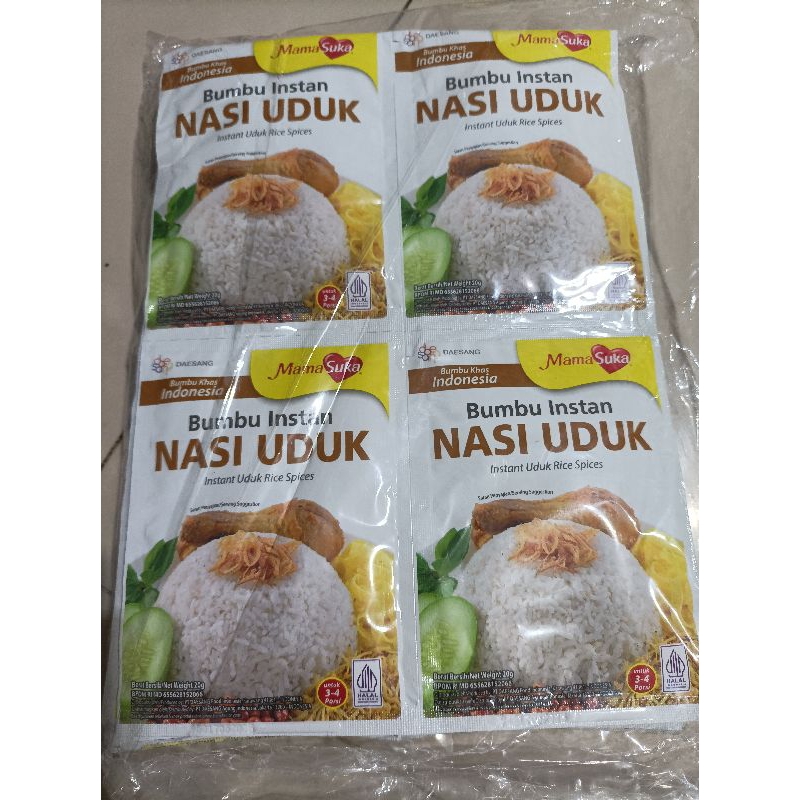 

Mamasuka Bumbu Nasi Uduk 20 gr (5 Pcs)