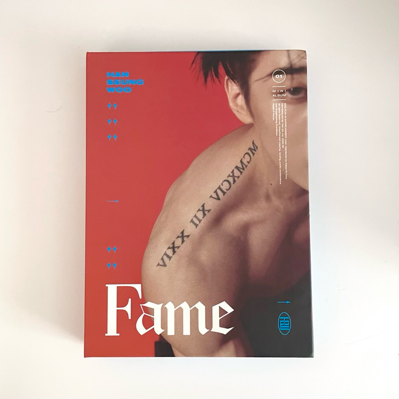 han seung woo fame album | album kpop | fame album | kpop album | album kpop preloved | han seung-wo