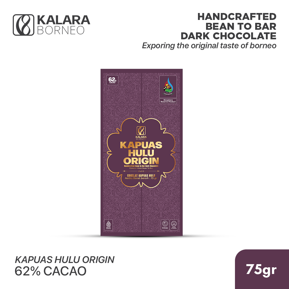 

Kapuas Hulu Origin - 62% Dark Chocolate