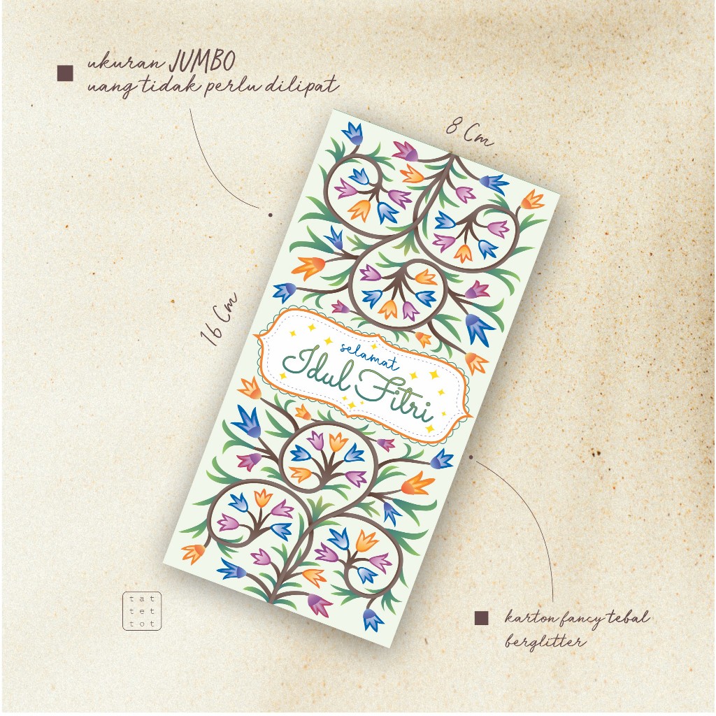 

Tat Tet Tot Amplop Angpau Lebaran Idul Fitri isi 5 - Kashmir