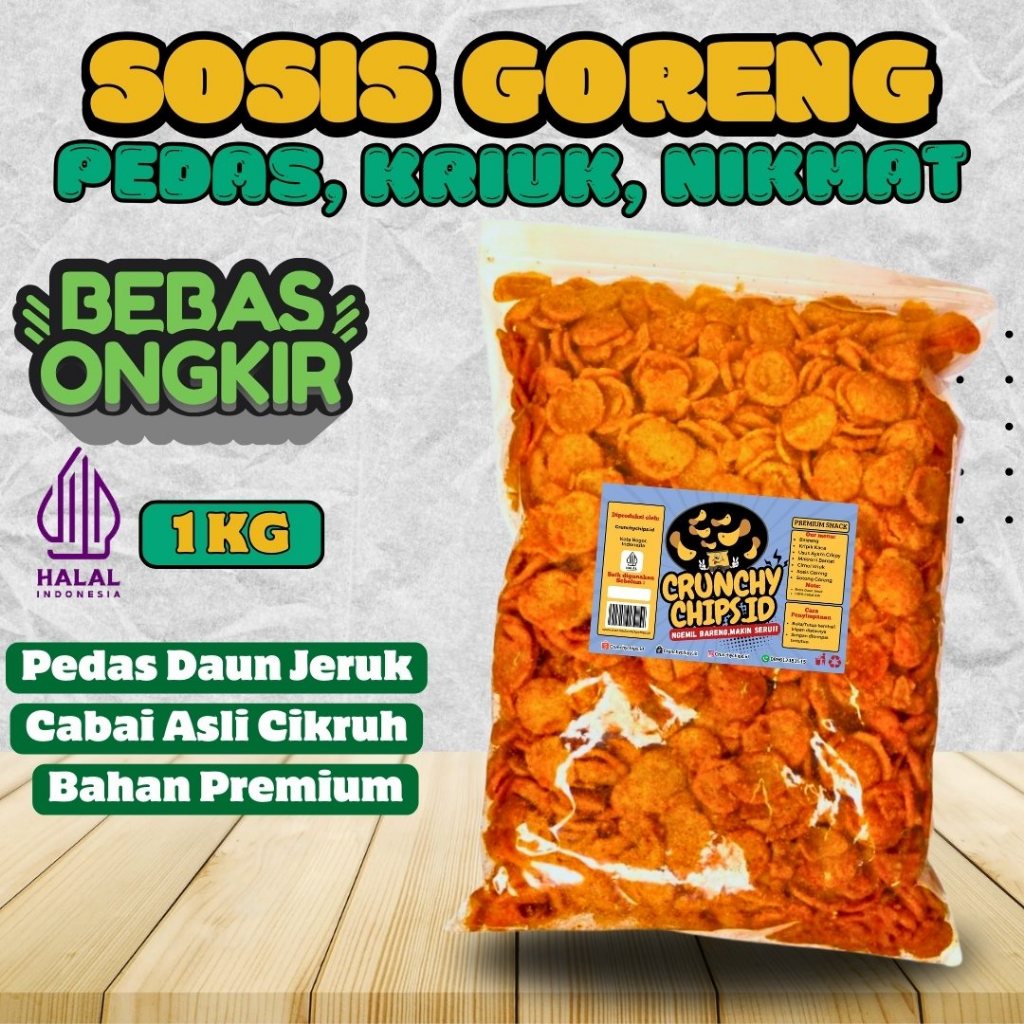 

Sosis Goreng Crispy Pedas Daun Jeruk