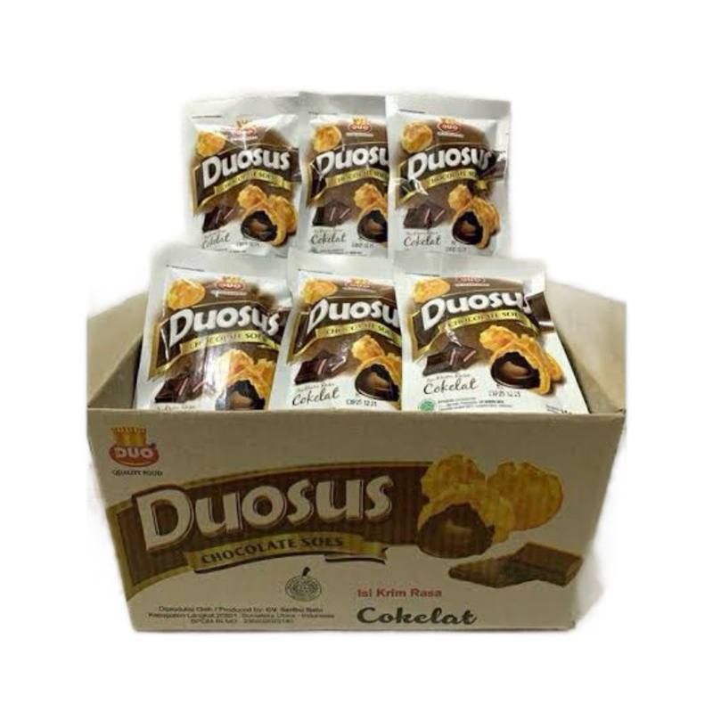 

DUOSUS COKELAT SOES | DUOSUS KUE SUS RASA BLUEBERRY 30 GRAM [1 KARTON ISI 30 BUNGKUS]