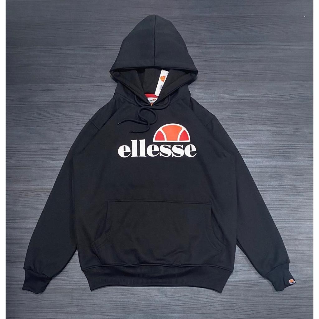 Sweater Hoodie Pria Wanita Ellesse Premium Katun Tebal Full Hangteg & label Hoodie Sablon Ellesse