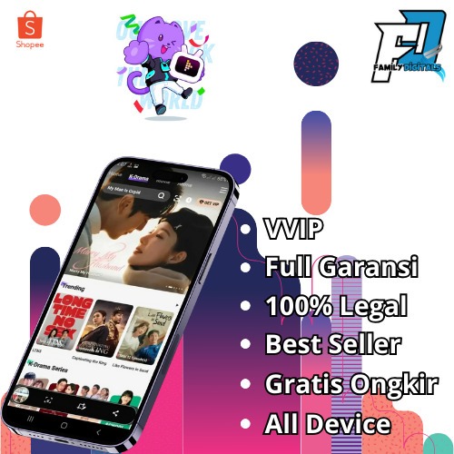 LokLok Vip Premium 1 Tahun Bebas Garansi