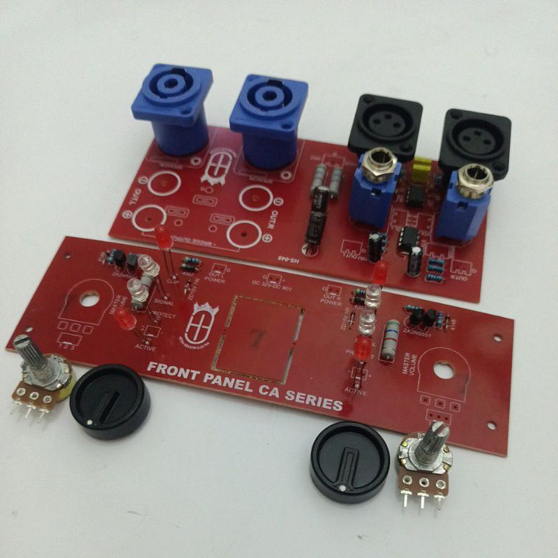 panel LED depanca 10 + input balance ca 10 + potensio + kenop