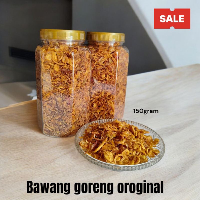 

Bawang Goreng Brebes Wangi Lezat Dan Renyah (Asli bawang goreng)