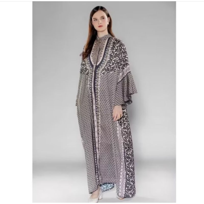 BENANG JARUM ADARA SHIRT DRESS CAVIAR NEW