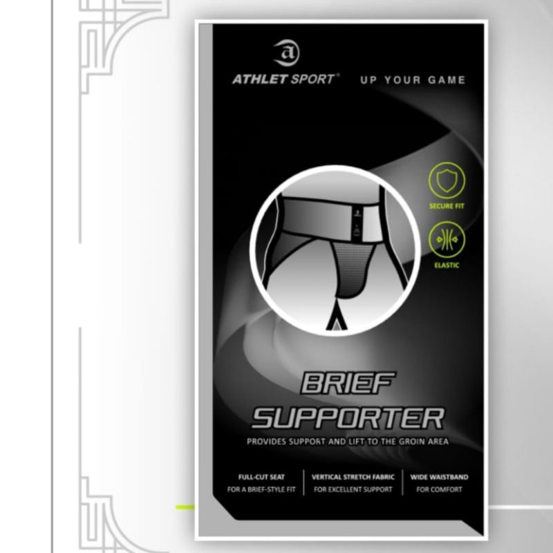Supporter Brief // Celana Hernia // CELANA DALAM HERNIA // DALAMAN OLAHRAGA // DALAMAN OLAHRAGA UNTU