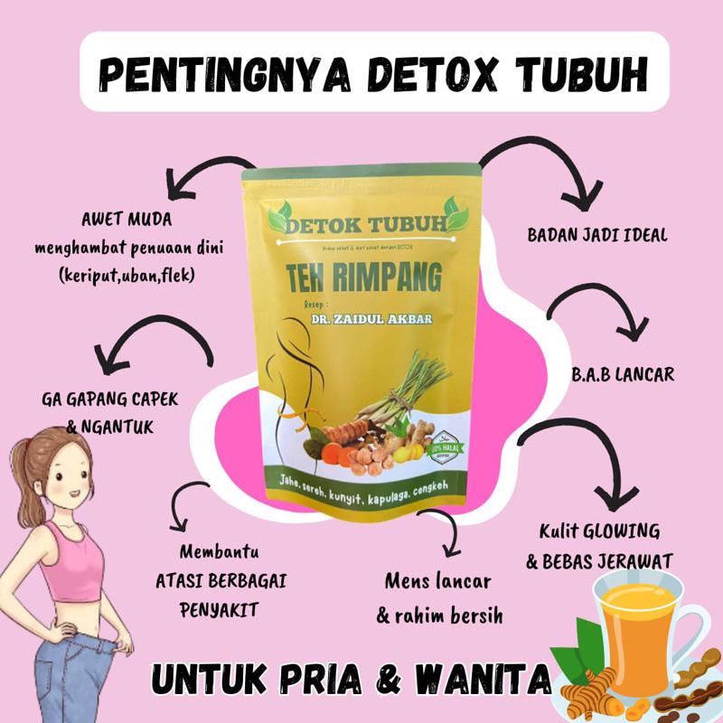 

TEH RIMPANG / detox tubuh isi 10 pcs MINUMAN TRADISIONAL JAWA MEMBANTU MENYEHATKAN TUBUH