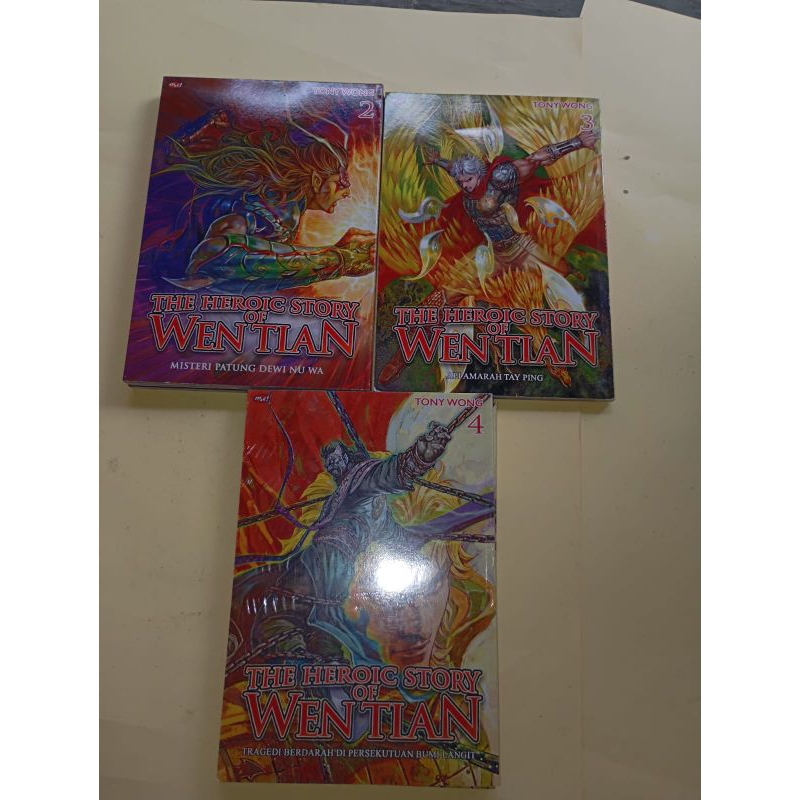 Komik The Heroic Story Of Wen Tian Tony Wong - Misteri Patung Dewi Nu Wa