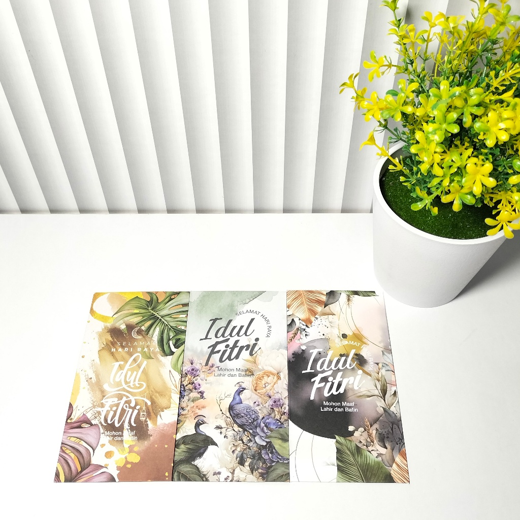 

[BISA ECER PER 1 PCS CAMPUR MOTIF] ANGPAU AMPLOP LEBARAN PREMIUM 2025 MOTIF BUNGA AESTHETIC