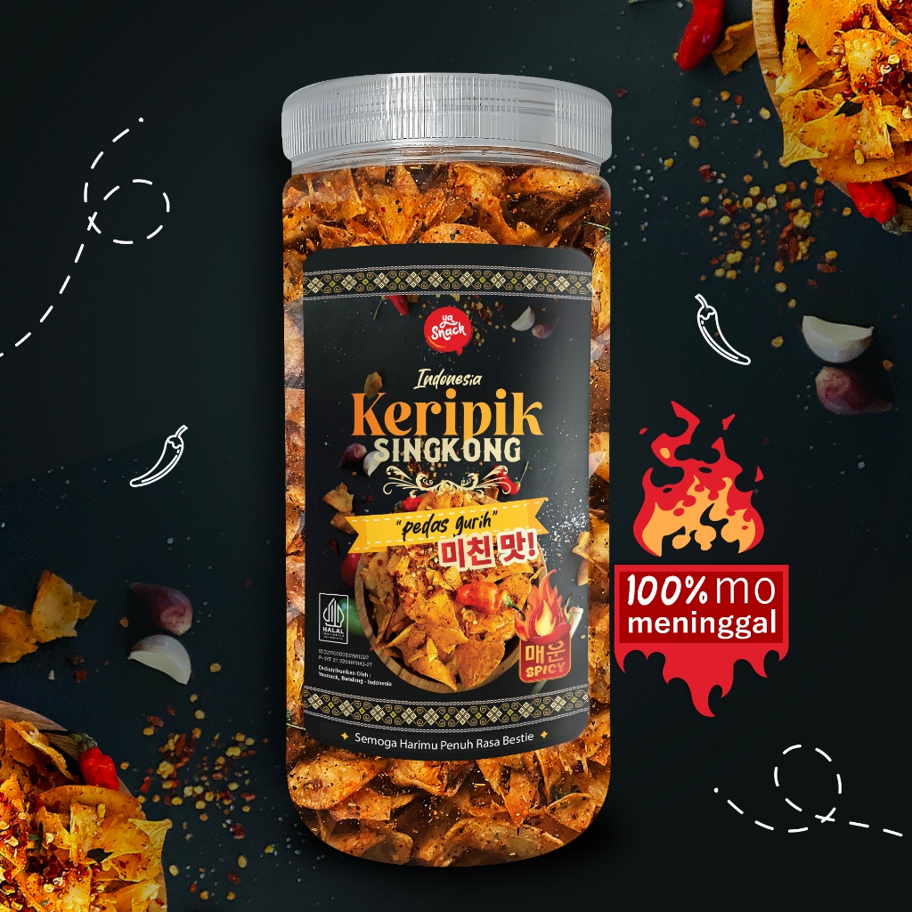 

Cahayadstore Yasnack Keripik Singkong Toples / Special Edition