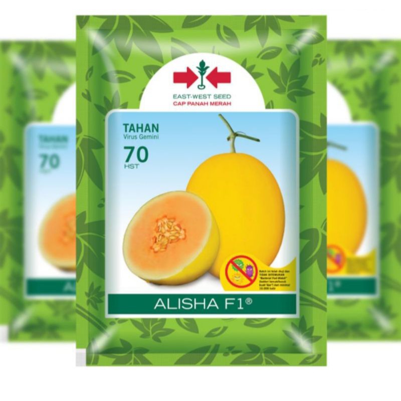 BENIH MELON HYBRIDA F1 GOLDEN ALISHA F1 REGULER 400 BUTIR