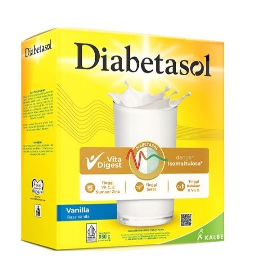 

Susu Diabetasol Vanila dan Coklat 950 gram / Diabetasol Vanilla 950gr / Diabetasol Coklat