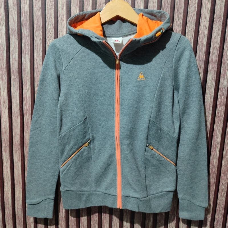 Hoodie Sweater Zipper Le Coq Sportif