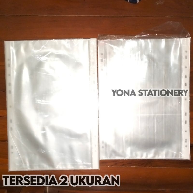 

PP Pocket A4 & F4 Dataplus / Clear Sheet Protector | 1 Pak: 20 Lembar