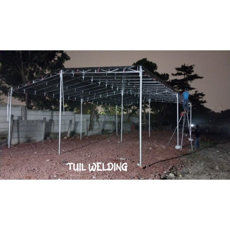 Tenda masyarakat, tenda jualan, tenda acara include terpal