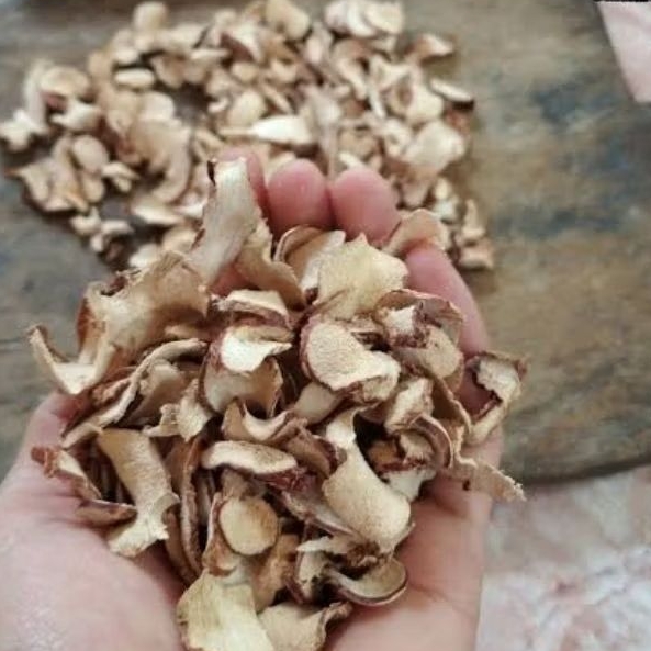 1 Kg Lengkuas Putih iris Kering Asli Alami