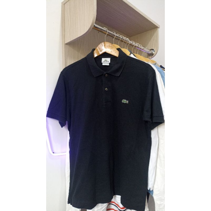 polo lacoste black