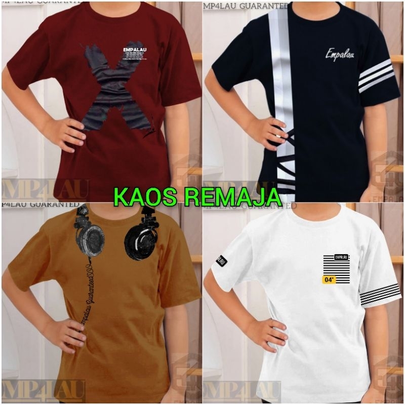 kaos anak umur 10-15 tahun/kaos anak tanggung