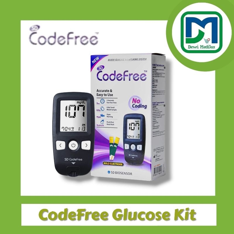 Alat Cek Gula Darah CodeFree SD Biosensor  Codefree SD Biosensor
