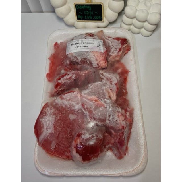 

Daging sapi lokal daging rendang 500gr