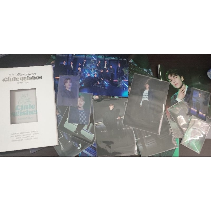 Seventeen Little Wishes photobook postcard short moodlight Jeonghan Joshua Hoshi Woozi The8 DK Seung