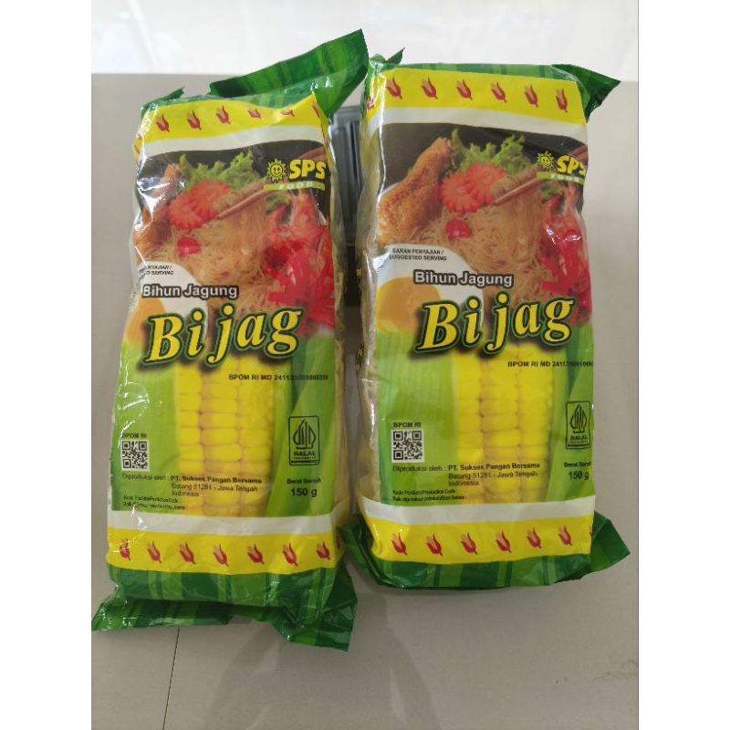 

BIHUN JAGUNG BIJAG 2PCS PAKET HEMAT