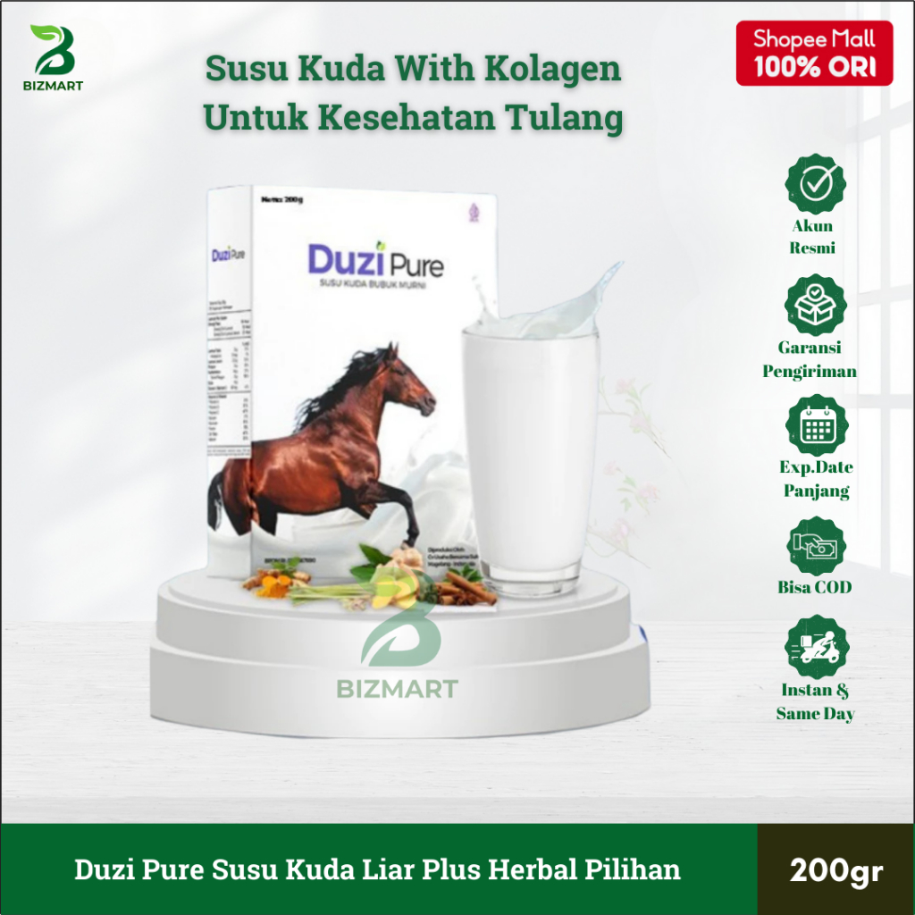 

Duzi Pure Susu Kuda Liar Asli Sumbawa 200gr Solusi Kesehatan Tulang 100% Original