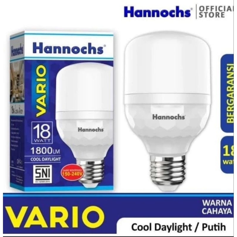 lampu hannochs 18 watt