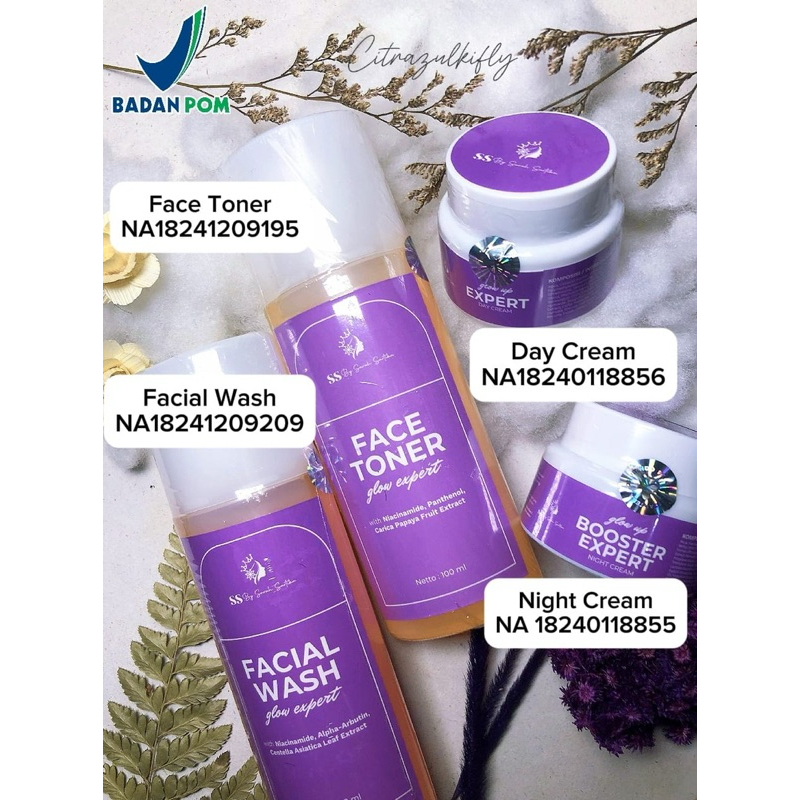 Paket GlowUp BOOSTER EXPERT BPOM  SS GLOWUP By Sarah Sartika