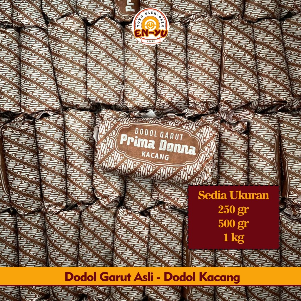 

Dodol Kacang Original Khas Garut Asli 1kg / 500gr / 250gr Makanan Manis Legit Oleh-oleh Murah